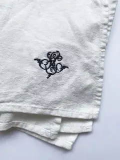 【新品未使用】Sarah Grace サラグレース リネンキッチンクロス 白②