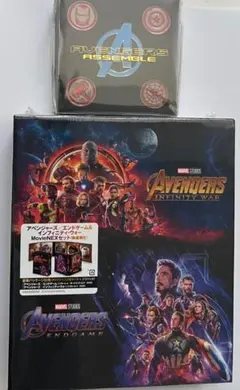 新品！アベンジャーズ:エンドゲーム&インフィニティ・ウォー MovieNEX