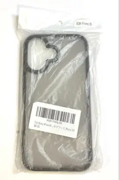 iPhone16用ケース ブラック【未使用品】