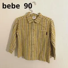 bebe チェックシャツ♡90センチ