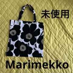 marimekkoエコバッグunikko黒系未使用のサムネイル