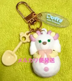 ダッフィー＆フレンズ　雪だるま　チャーム　クッキーアン