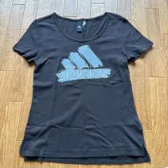 adidas レディース 半袖Tシャツ ブラック OTサイズのサムネイル