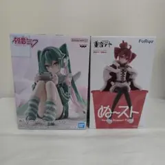 初音ミク-ゲーム-＆重音テトー王様ver.ー プライズフィギュア 2種