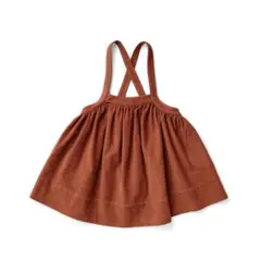 新品 4y soor ploom Eloise Pinafore Sequoia