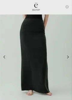 yo biotop sheer tight skirt black - メルカリ
