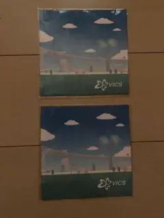 【送料】VICS 風景イラスト クリーニングクロス 2枚セット
