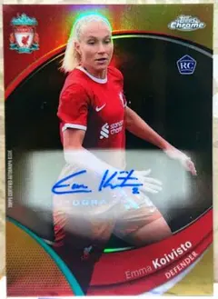 emma koivisto リヴァプール topps auto サイン カード