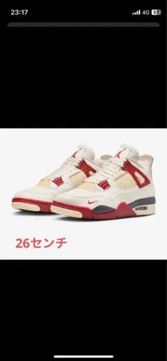 Nigel Sylvester×AirJordan4 BAB 27.5cm - メルカリ
