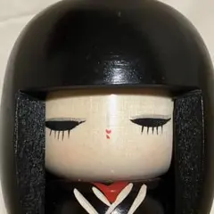 宮川邦夫作 創作こけし 高さ約18cm