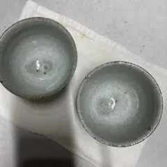 台座付き湯飲み 2個セット 使い方色々お勧め！！