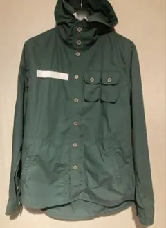 古着　マウンテンパーカー　ライトコート　 コットンコート　緑