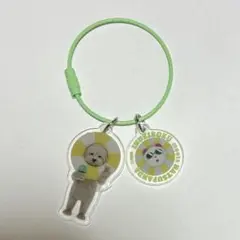 イオン　前期デザイン　犬記録 meets ナツパンダ ワイヤーアクリルチャームのサムネイル