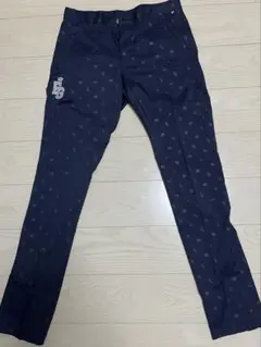 FILAゴルフロゴ入り ネイビー ベースナイロンパンツ　Mサイズ　新品・未使用