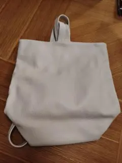 Anne Coquine ホワイトトートバッグ