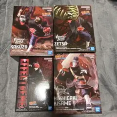 NARUTO-ナルト- 疾風伝　暁　フィギュア4個セット