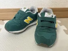 美品　ニューバランス　スニーカー313 グリーン　14cm