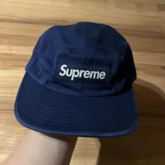 Supreme ネイビーキャップ アメリカ製