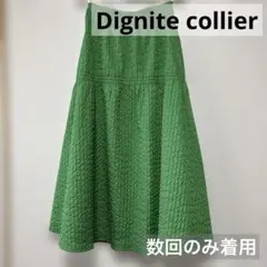 【美品】Dignite collier ディニテコリエ ふんわりフレアスカートのサムネイル
