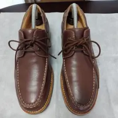 リーガル　ブラウンレザー 　デッキシューズ