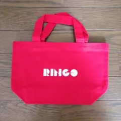 【新品】RINGO　赤　トートバッグ