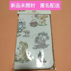東京ディズニーリゾート　ダッフィー　ウェアスマイルズグロウ　フェイスタオル