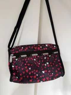 レスポートサック ショルダーバッグ ハート柄