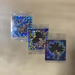 ドラゴンボールウエハースシール身勝手3枚セット