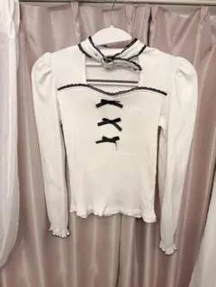 MARS ハートベルト付きテレコトップス