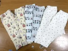 ユニクロ　90 7分丈　レギンスまとめ売り　双子