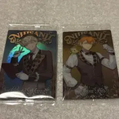 (未使用品)にじさんじ　ウエハース　宇佐美リト　緋八マナ　メタリックプラカード