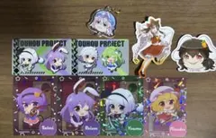東方Project カード ステッカー アクリルキーホルダー