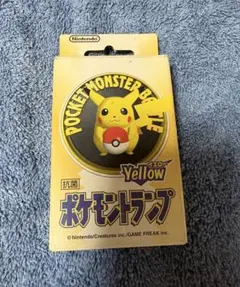 1998年　ポケモントランプ イエロー 未開封・当時物】1998年 ポケモントランプ Yellow イエロー 任天堂