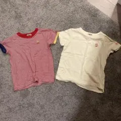 ミキハウス　キッズ Tシャツ 2枚セット 110cm