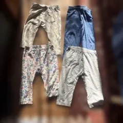 110 ユニクロ　レギンス　4本セット