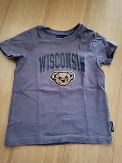 ウィスコンシン Tシャツ サイズ100 グレー