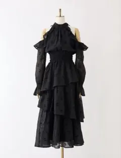 NICE CLAUP アメスリティードワンピース