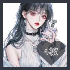 762 オリジナル 人物ステッカー コラージュ 紙もの 雑貨 素材 女の子