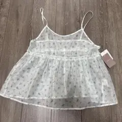 【新品】花柄シアービスチェ　M