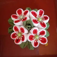 つまみ細工　髪飾り　卒業式　入学式