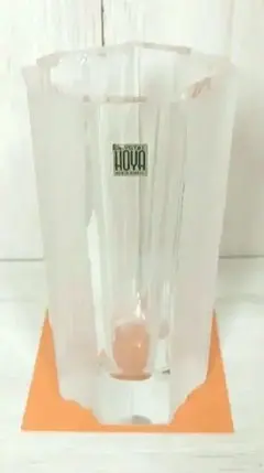 HOYA CRYSTAL HOYA花瓶クリスタル　花瓶　フラワースタンド　ガラス