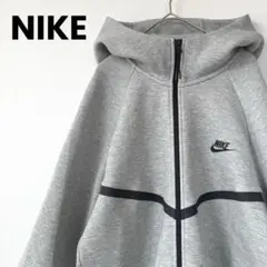 【入手困難XXLサイズ✨】NIKE ナイキ テックフリースパーカー グレー 最新
