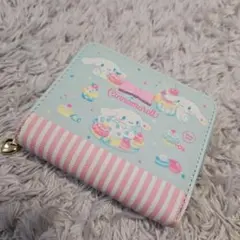 シナモロール 二つ折り財布 パステルカラー