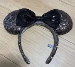 ミニーマウススパンコールカチューシャ★3月末売り切り19日限定お値下げ