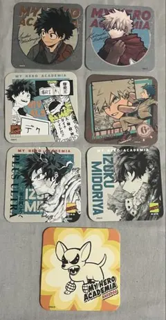 ヒロアカ アートコースター rivals 7枚セット