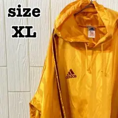 アディダス ハーフジップ アノラック イエロー レッド 古着