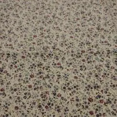 布地　生地　ハギレ　COTTONこばやし　パープル系の小さな小花柄