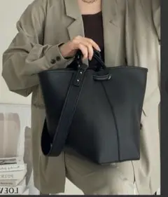 2way ショルダーバッグ　ブラックカラー