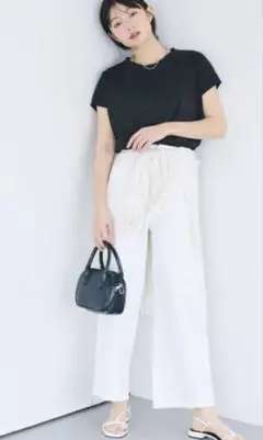 しCOTTON from the U.S. フレンチスリーブTシャツ