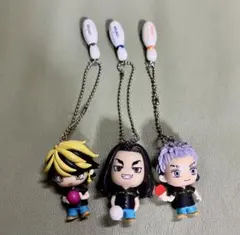 東京リベンジャーズ ラウンドワン　キーホルダー　ストラップ　3個セット